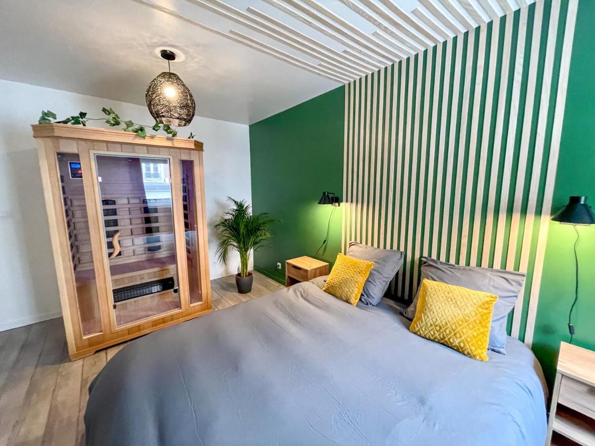Superbe Appartement-Sauna-Cinema-Parking-Gare Amiens Exterior photo