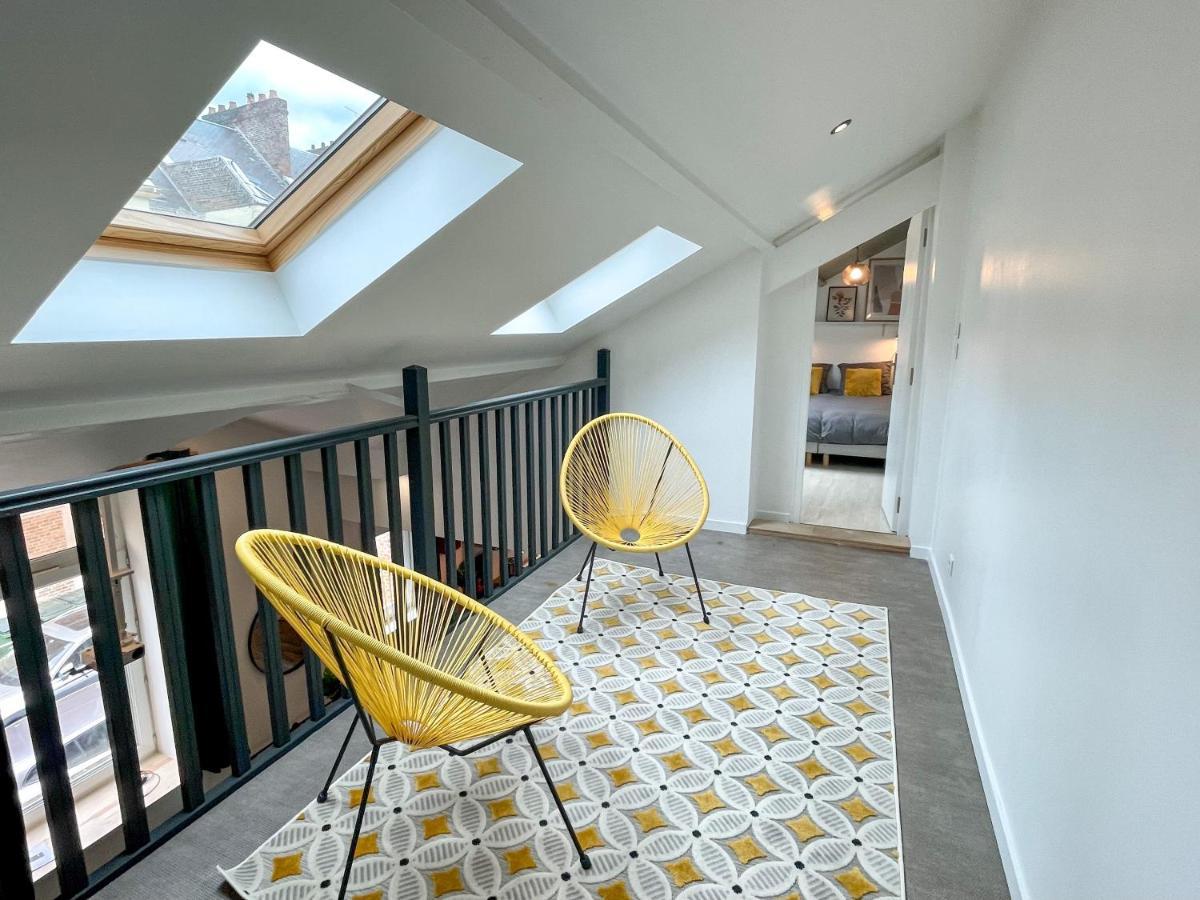 Superbe Appartement-Sauna-Cinema-Parking-Gare Amiens Exterior photo