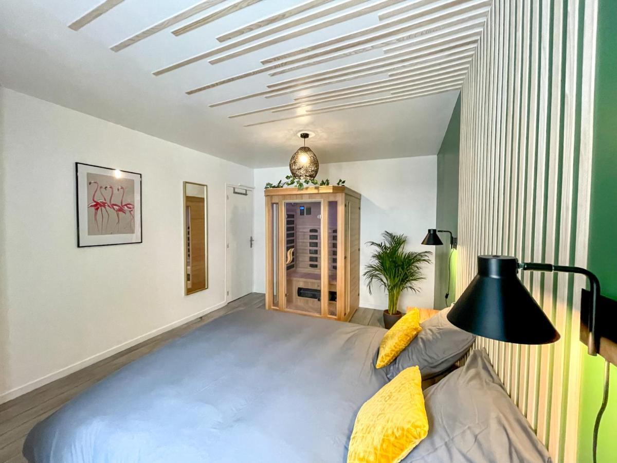 Superbe Appartement-Sauna-Cinema-Parking-Gare Amiens Exterior photo