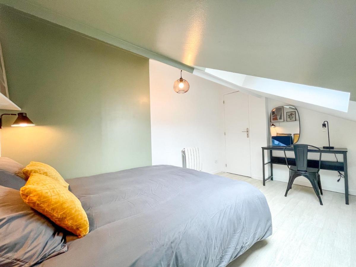 Superbe Appartement-Sauna-Cinema-Parking-Gare Amiens Exterior photo